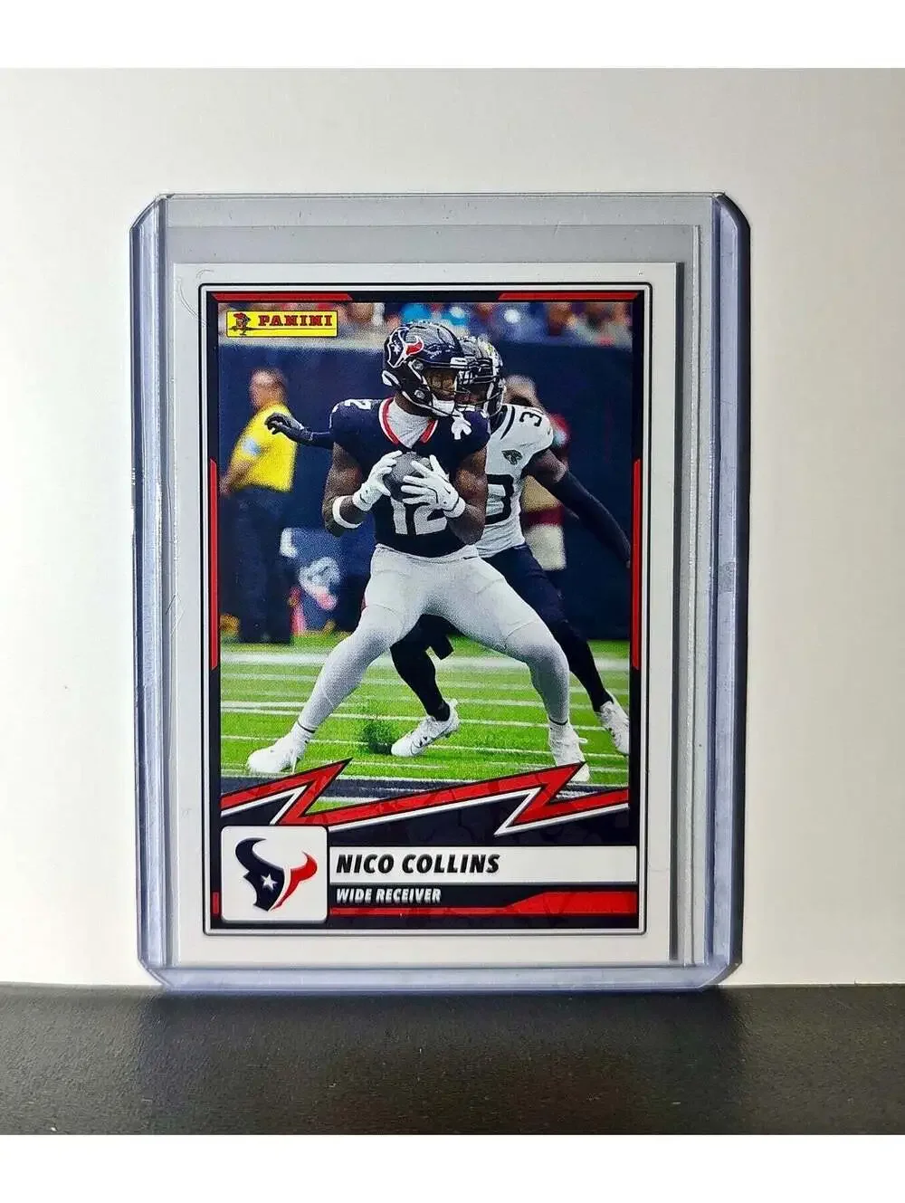 Nico Collins 2025 Panini NFL #20 Sticker Card Houston Texans
